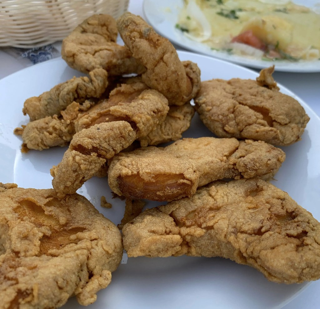 Foto de plato de cazón en adobo